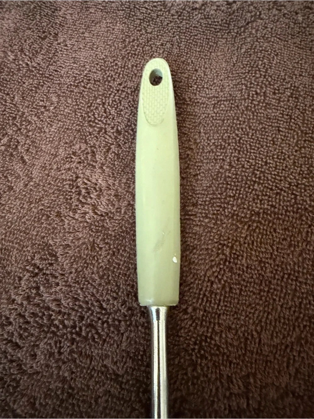 Ecko Unlimited Ivory-Style Handle Stainless Steel Slotted Serving Spoon